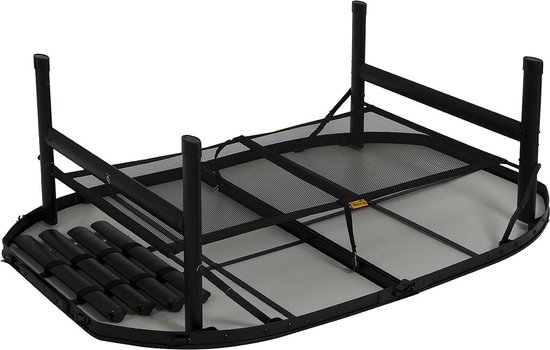 Bo-Camp - Industrial - Tafel - Northgate - Ovaal - Koffermodel - 120x80 cm van Bo-Camp — afbeelding 5