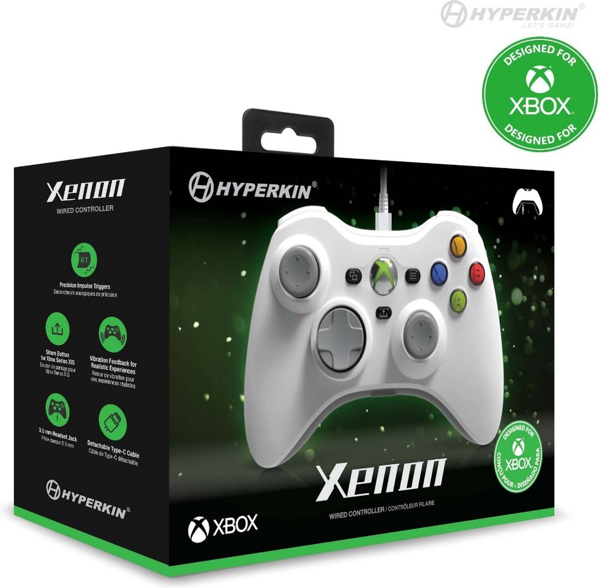 Hyperkin Xenon Wired Xbox Controller thumbnail 2