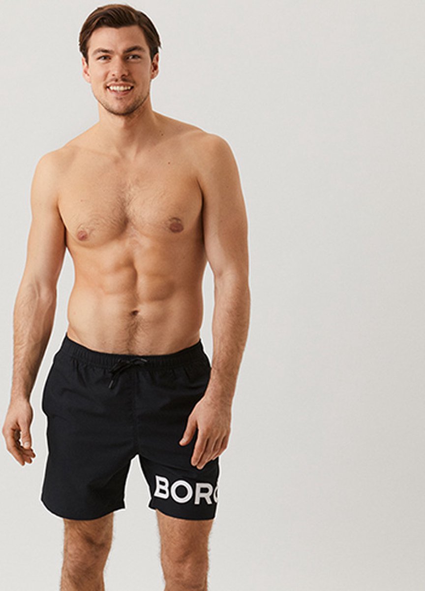 Björn Borg - Swim Shorts Sheldon - Heren - Zwemshort - Zwart — afbeelding 7