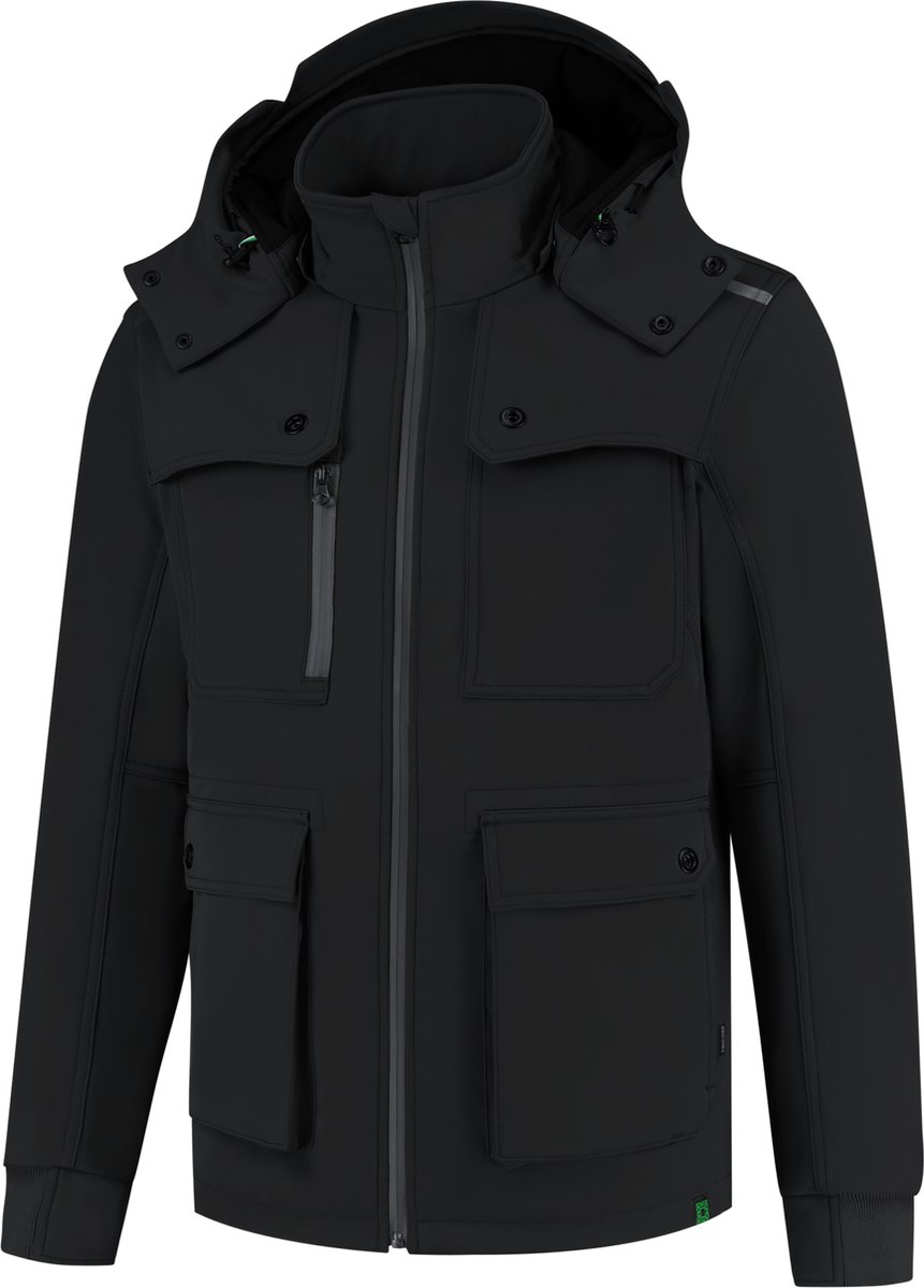 Tricorp Winter Softshell Jack Rewear 402712 - Zwart - XS