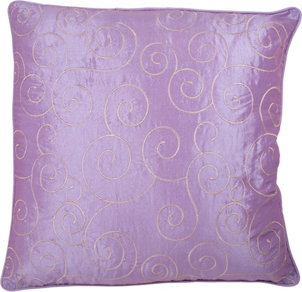 Linen & More Florence Kussen Lila Kussen | 47 X 47 | Sierkussen Voor Woonkamer Of Slaapkamer Blauw