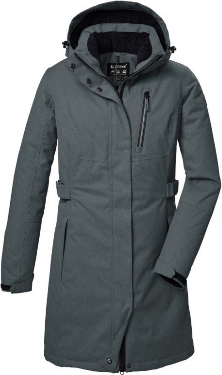 Killtec KOW 303 Parka - Dames Parka - Blue Grey Melange