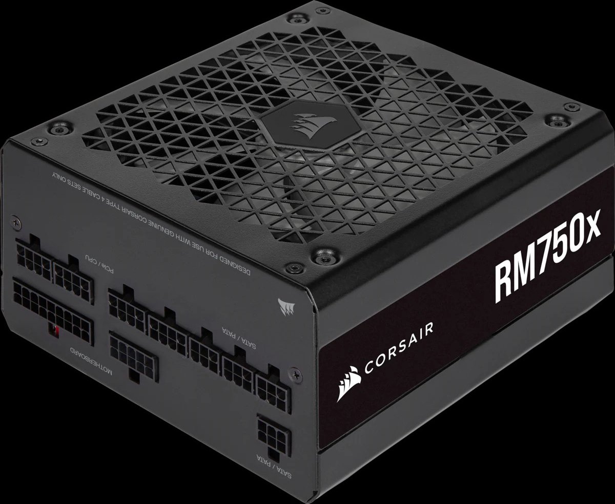 Corsair RM750x (2021) - Interne voeding - 750 Watt - ATX - Modulair - 80 Plus Gold
