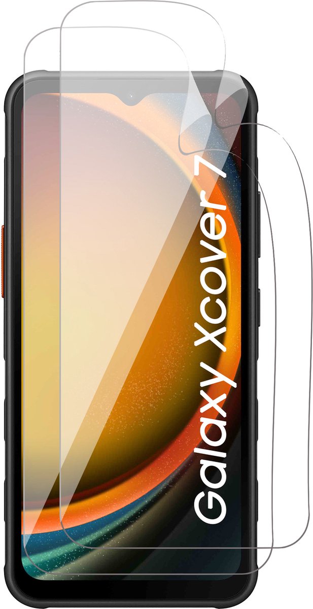 Screenprotector geschikt voor Samsung Galaxy Xcover 7 - 2x FlexGuard Screen Protector