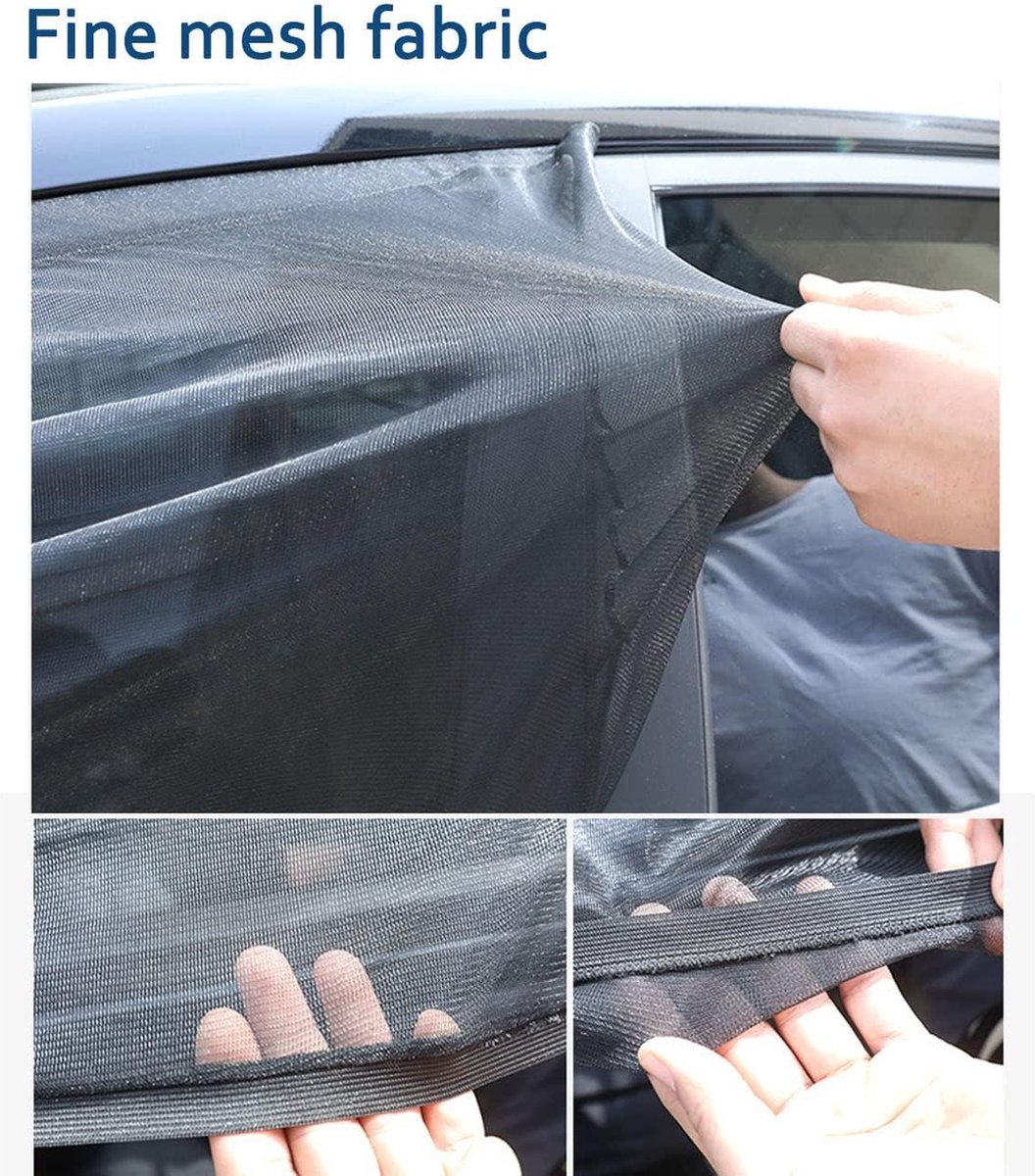 2PCS Sun Shades for Car Side Window, Car Sun Shade Universal Sun Visor With UV Protection, Car Sun Shade Protects Baby, Children and Pets