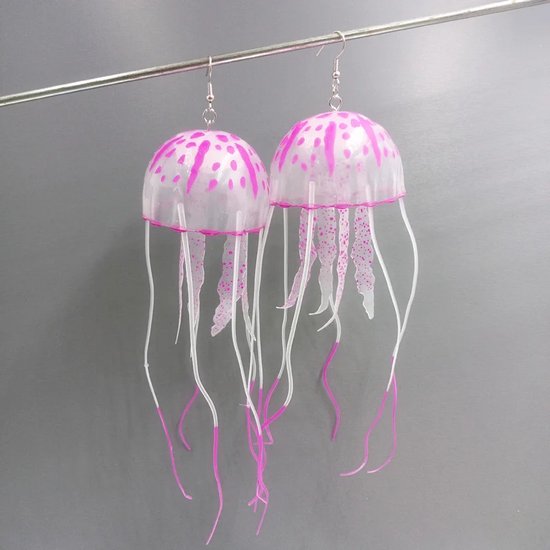 Méduse - Boucles d'oreilles' oreilles Méduse Violet