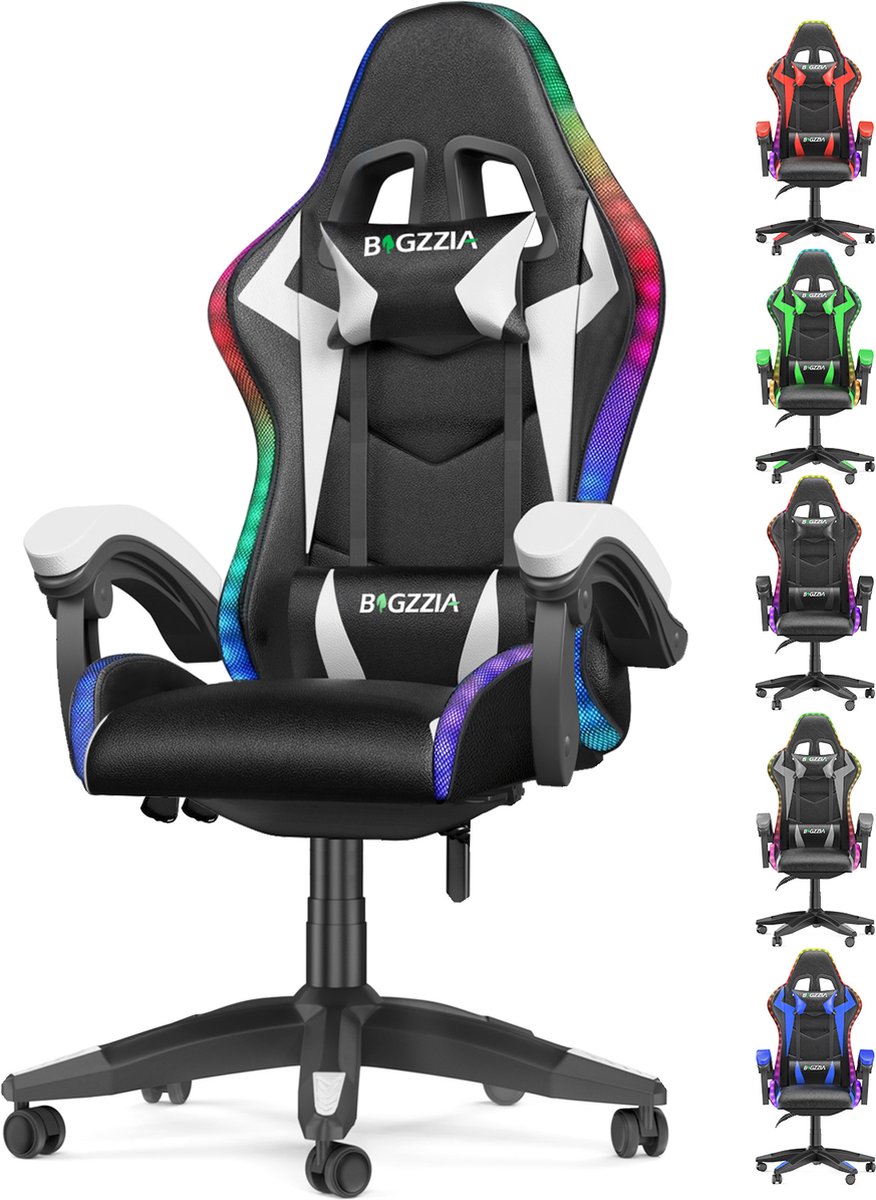 Gaming Ergonomische Bureaustoel met LED - afbeelding 2