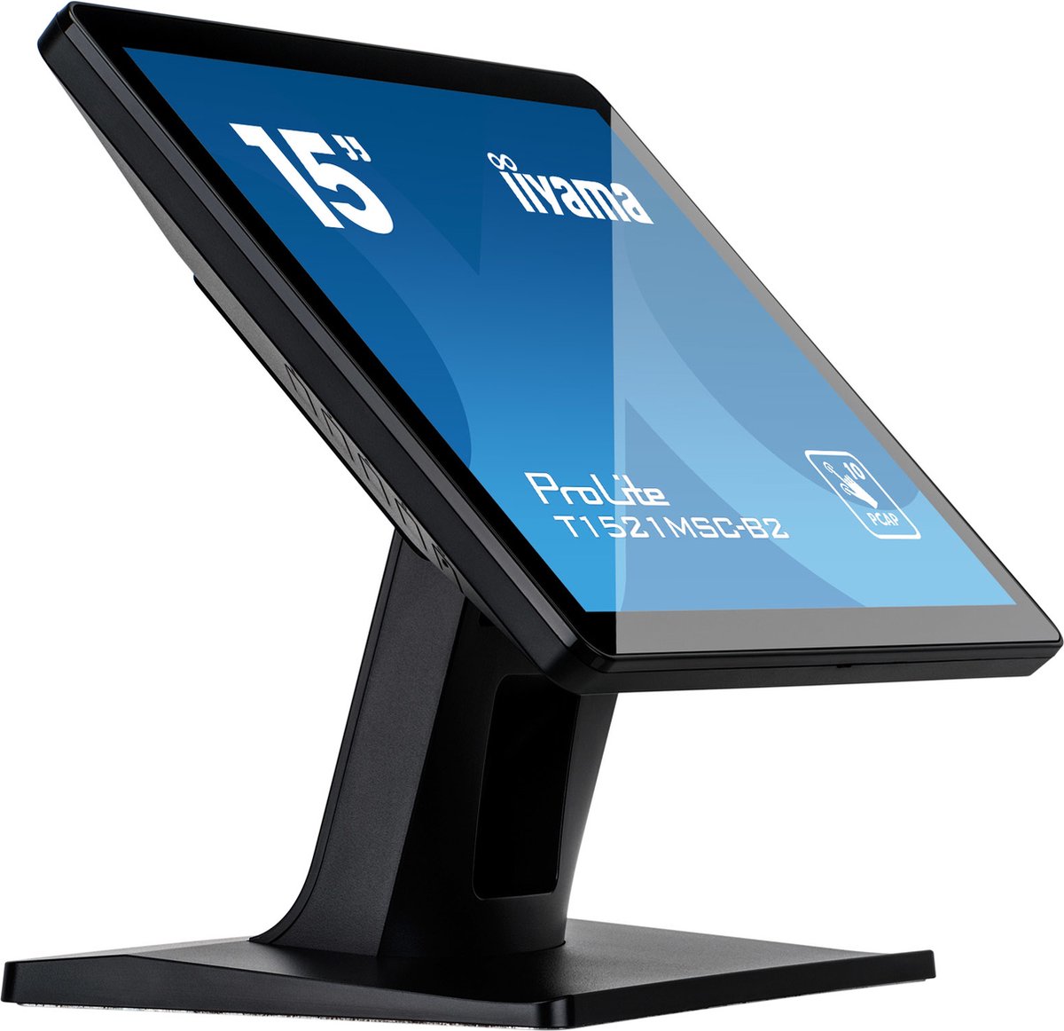 iiyama ProLite T1521MSC-B2 lcd-monitor Touch, VGA, HDMI, Audio