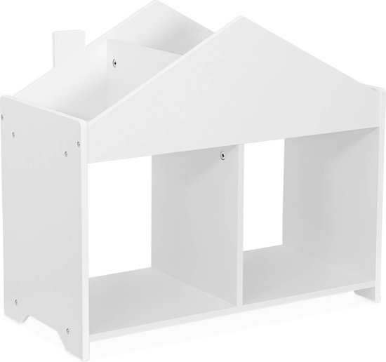 Vicco Kinderboekenkast Wit 72 x 96.2 cm met lade en 2 vouwdozen opt.3