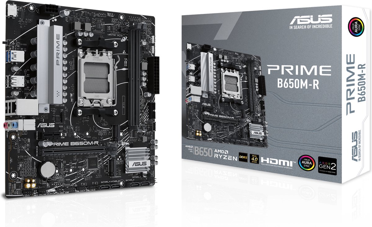 ASUS PRIME B650M-R AMD B650 Socket AM5 micro ATX