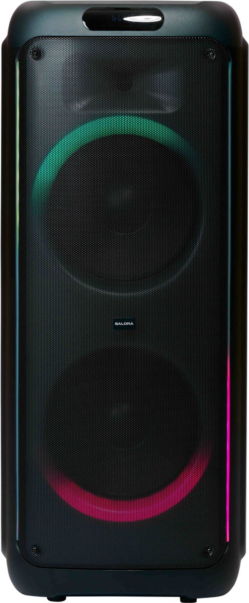 Salora PartySpeaker XXL1 Draadloze stereoluidspreker Zwart 120 W van Salora — afbeelding 2