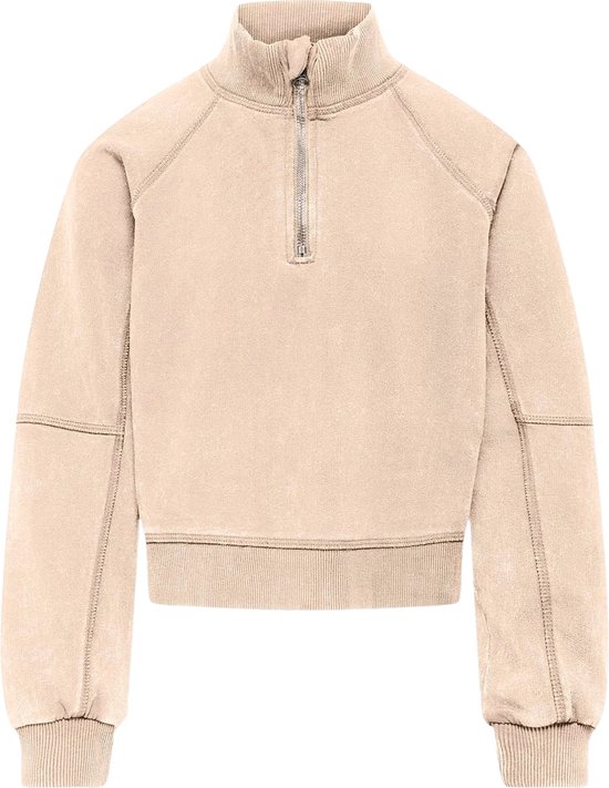 ONLY KOGDONNA L/ S HALF ZIP WASHED UB SWT Pull Filles - Taille 146/152