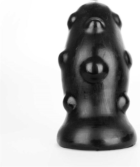 BubbleToys - BooBoo - Zwart - Extra Large - Dildo anal large Longueur : 29 cm diam. Haut : 11,5 cm Med : 13,7 cm Base : 14,3 cm