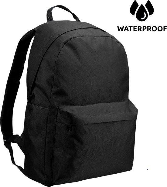 Sac à dos étanche - 25 litres - Zwart - Cartable - Sac à dos pour ordinateur portable - Usage quotidien, École, voyage, Sport - Sac à dos - Sac à dos - Sac à dos - Femme, Homme, Adolescent