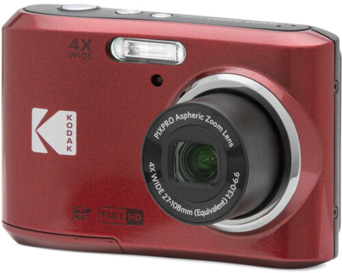 Kodak Friendly Zoom FZ45 - Compactcamera - Rood thumbnail 6