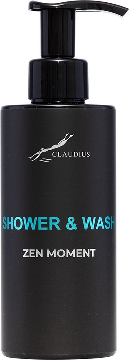 Goedkoopste Shower & Wash Zen Moment 300 ml - met pomp - zwarte fles