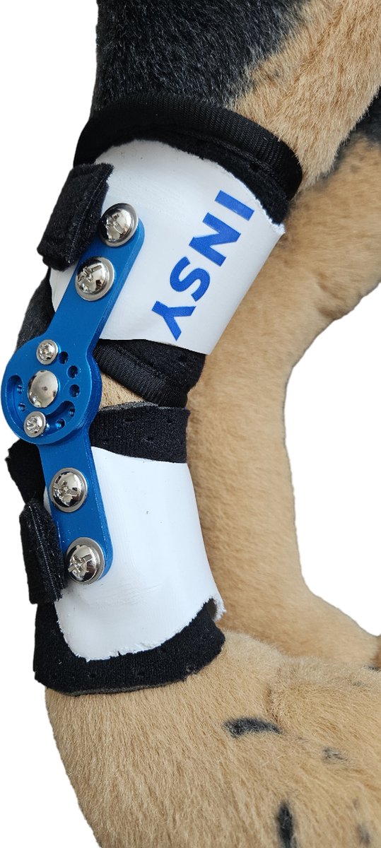 Brace, Hondbrace, hond brace, hond beugel, hond spalk, hond splint, hond steun, hond knie brace, hond, brace, dog brace, maat L.