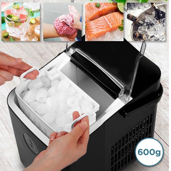 Ice Maker - Ijsblokjesmachine - Ijsmachine - Ijsblokjes Maker - Zomer - Voor Kantoor, Thuis, Camping — afbeelding 3