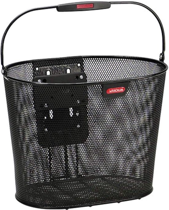 KLICKfix Fietstas Uni mand, Feinma.Black Stuurmand, 33 x 26 x 25cm
