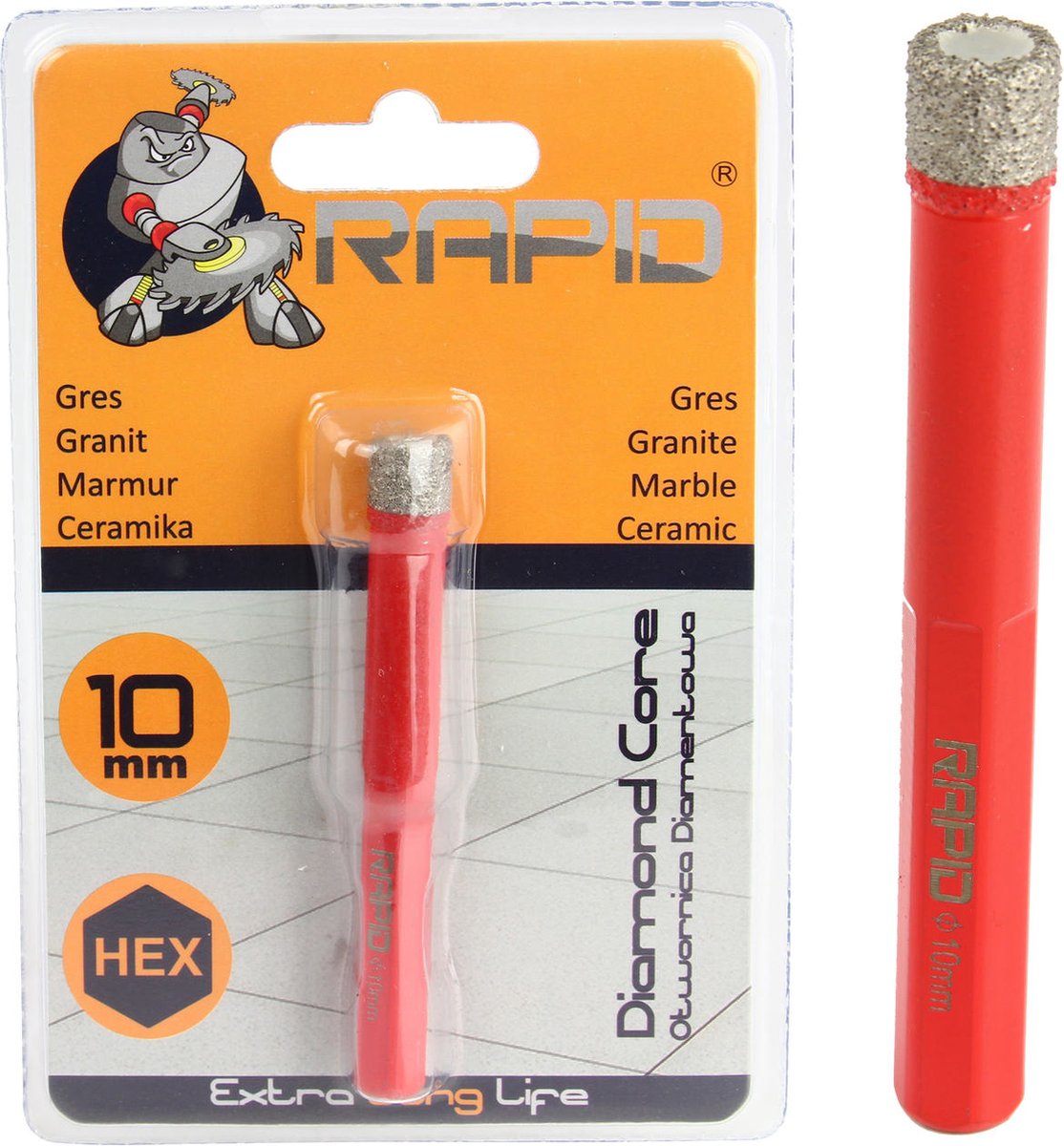 Diamant Gatzaag 10mm HEX Rapid