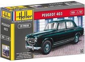 Heller - 1/43 Peugeot 403hel80161 - modelbouwsets, hobbybouwspeelgoed voor kinderen, modelverf en accessoires