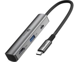Uniean 3 in 1 USB-C HUB - Laptop Docking Station - USB Splitter - HDMI 4K, USB-C PD100W, USB-A 3.0