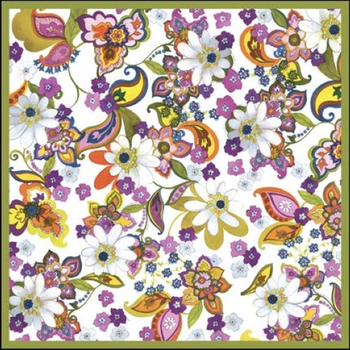 Vierkant Tafelkleed Amazonnia - 220 x 220 cm - Baci Milano tafellaken