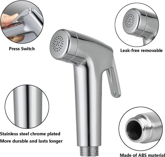 Handheld Bidet Sproeier Toilet Handdouche Kit