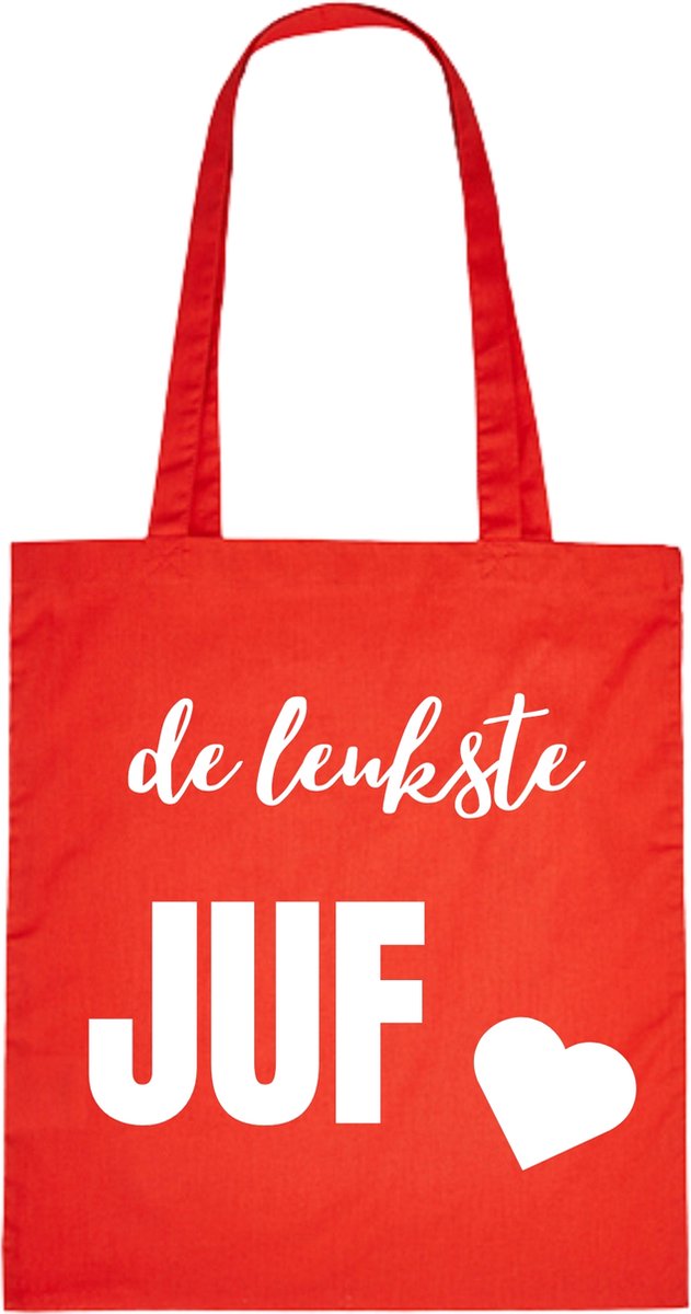 Set, rode tas met mok voor juf - de leukste #JUF