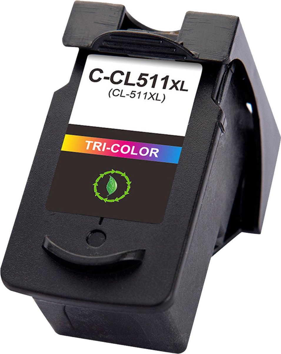 Inkt cartridges Geschikt voor Canon CL-511 | Inktcartridges Geschikt voor Canon Pixma IP2700, MX330, MX340, MX350, MX360, MX420, MP230, MP235, MP240, MP250, MP252, MP260, MP270, MP272, MP280, MP282, MP480, MP490, MP492, MP497
