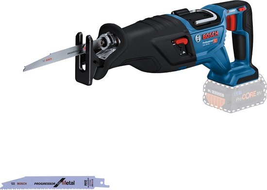 Bosch Professional GSA 18V 28 accu reciprozaag 2x zaagblad
