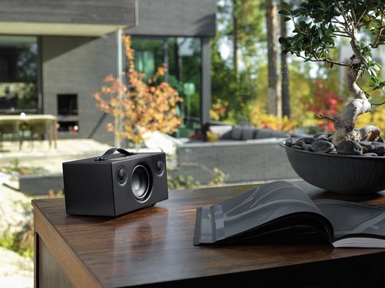 Audio Pro C5 MkII Smart Multiroom Actieve Luidspreker - 50W Vermogen - 4” Woofer & Textieldome Tweeters - Bluetooth, AirPlay 2 & Google Cast - Zwart van Audio Pro — afbeelding 5