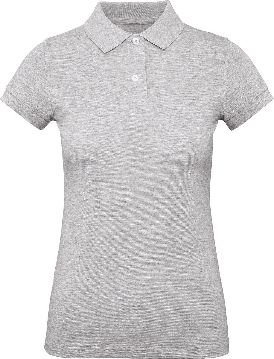 B&C Ladies' organic polo shirt CGPW440 - Heather Grey - M
