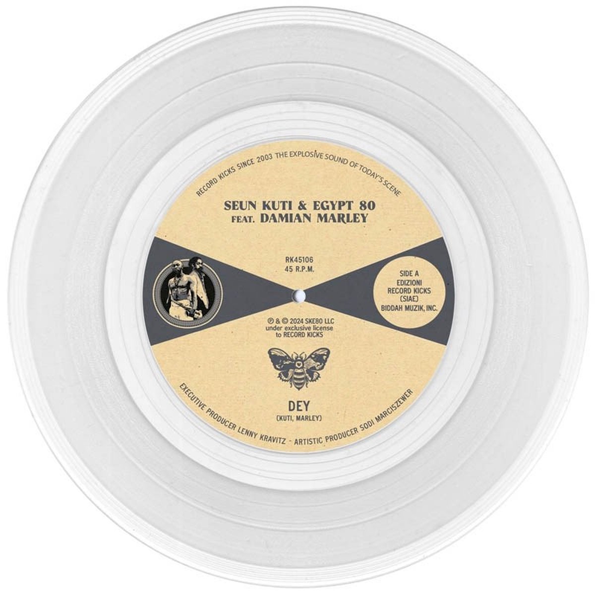 Seun Kuti & Damien Marley - Dey (7" Single)