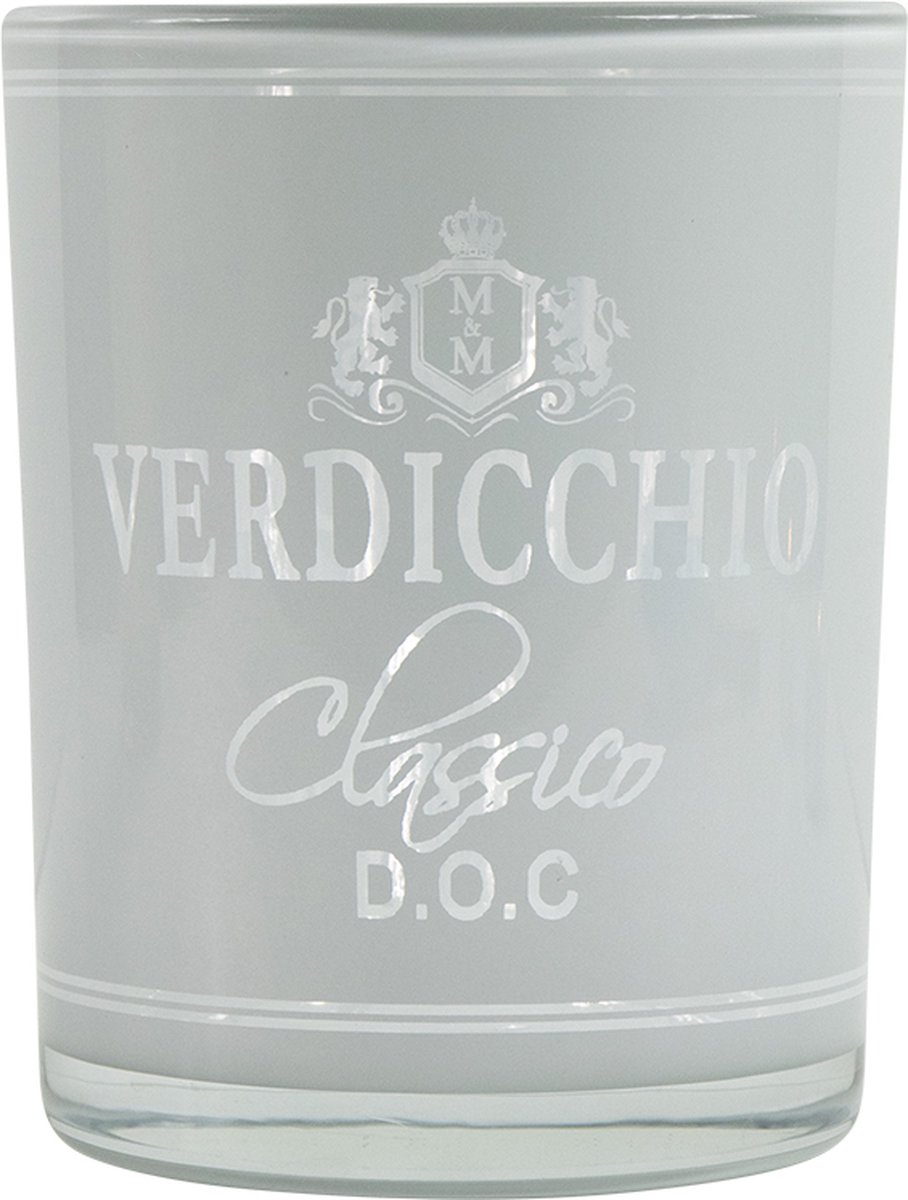 Mars & More Theelichthouder wijn verdicchio wit medium 12cm