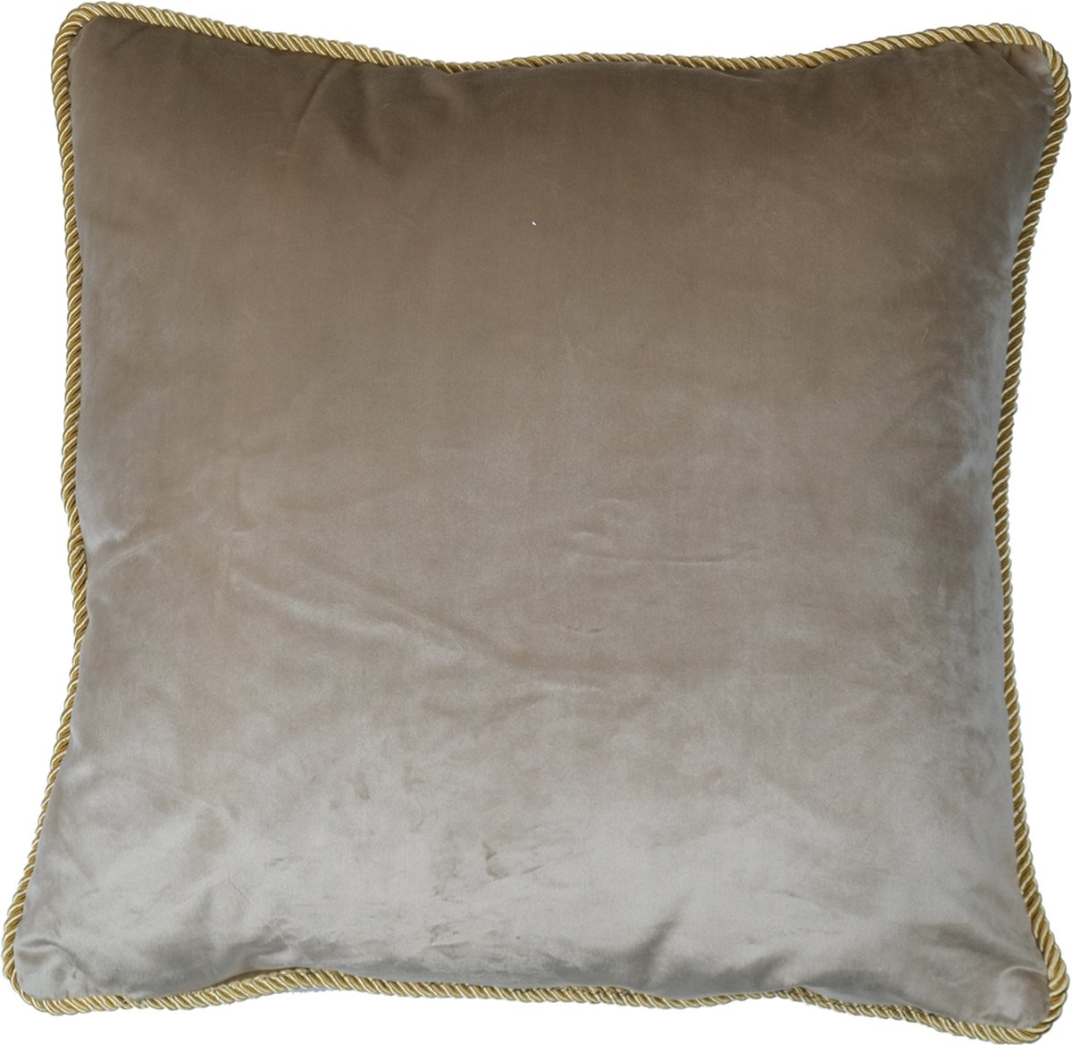 kussen fluweel goud champagne 45x45cm