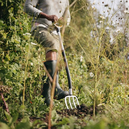 Fiskars Xact Spitvork - Tuinvork - Mestvork - 120 cm van Fiskars — afbeelding 4