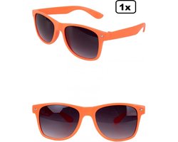 Bril Blues brother oranje - EK Sport Bril movie festival thema feest fun party zonnebril