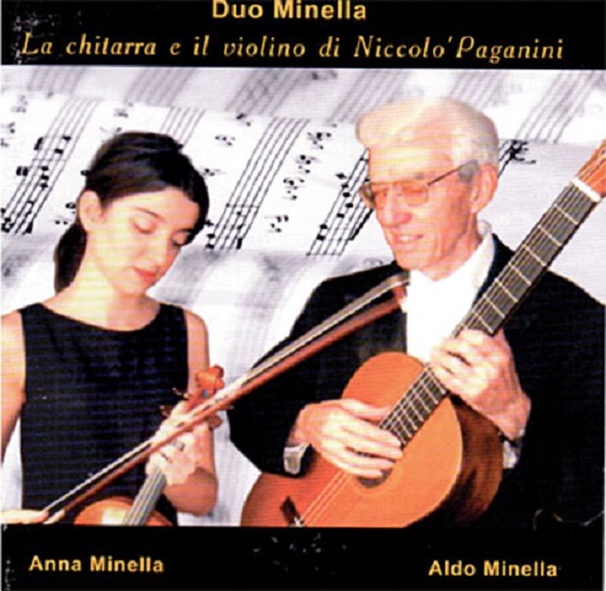 1-CD Duo Minella - La Chitarra e il violino di Niccolo' Paganini (2008)