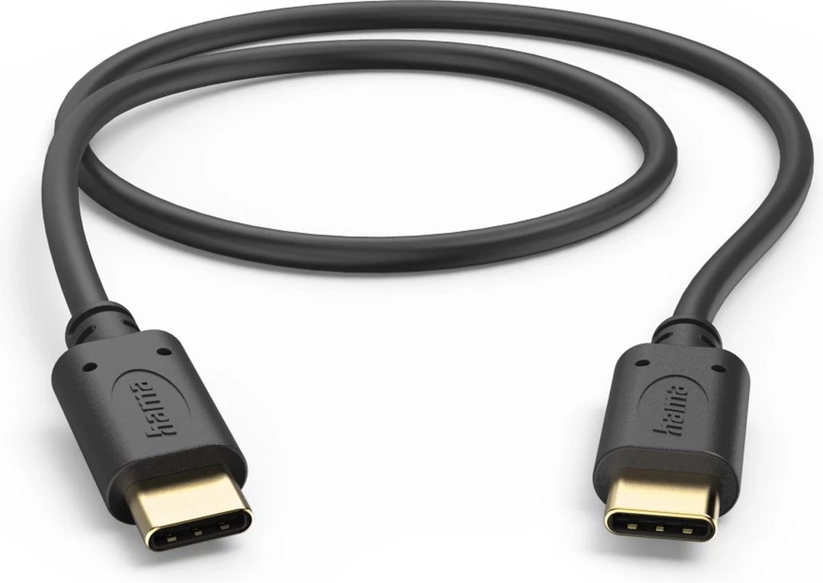 Hama 00201706 USB-kabel USB 2.0 0,5 m USB C Zwart