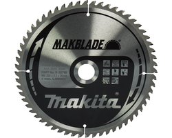 Makita Ø 255mm Asgat 30mm 60T Afkortzaagblad voor Hout | Makblade - B-32792