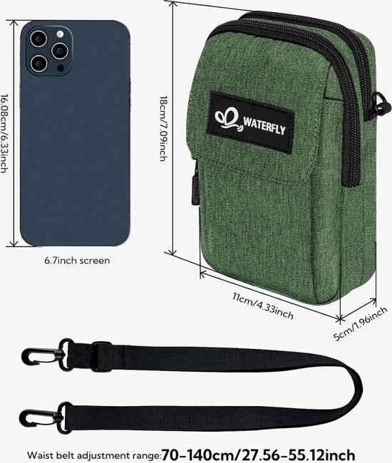 Sac Banane Sacoche Banane Étanche Pour Femme Homme Doggy Bag Ceinture