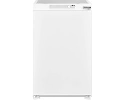 Inventum IVR0882S 88 cm inbouw vriezer energiezuinig - 94 liter - Stil 36 dB - Energielabel D - Diepvries - Sleepdeur - 3 lades/1 klepvak - Wit