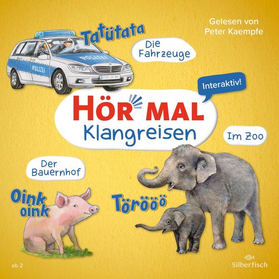 Hör mal (Klangreisen): Der Bauernhof, Die Fahrzeuge, Im Zoo - cover