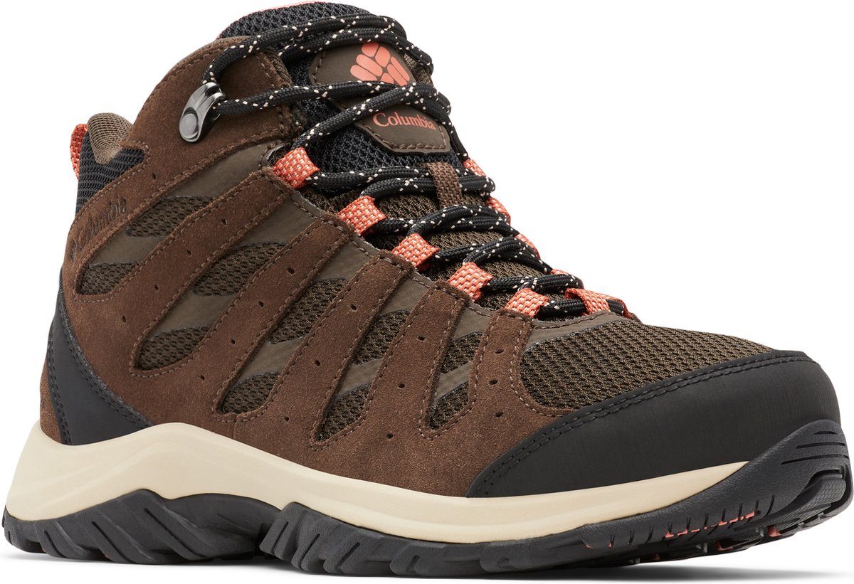 Columbia REDMOND III MID WATERPROOF Dames Wandelschoenen Cordovan Dark Koraal