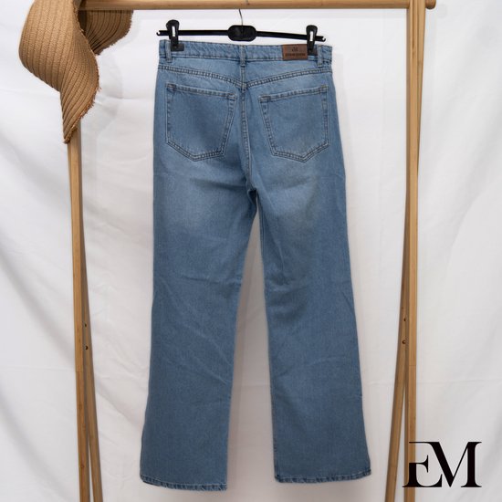VERO MODA - VMTESSA HR WIDE STR JEANS RA339 GA - 10283858 - Light Blue