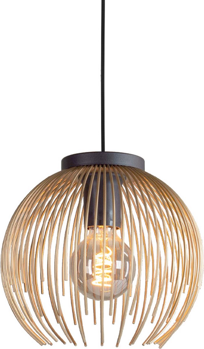 EGLO Venezuela Hanglamp - E27 - Ø 235 cm - Goud/Zwart