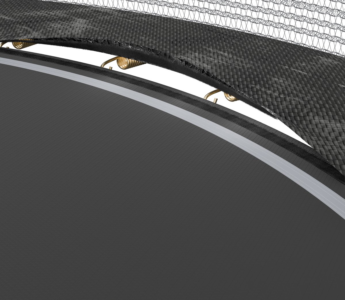 Senz Sports - J4000 Plus - Trampoline - 244 cm - Rond - Met Springveren — afbeelding 12