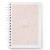 Maan Amsterdam Agenda 2025 - A5 jaaragenda - Weekagenda - Ringband - 1 week op 2 pagina's