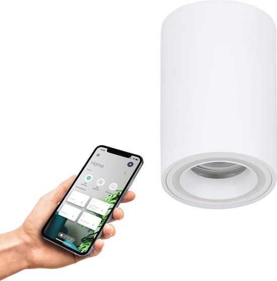 Connect.Z Spot Led Encastrable Saliceto-Z, 88 Mm, Lampe De Plafond